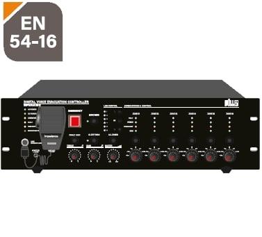 Wöller WPER-6500 6 BÖLGE 500W  ACİL ANONS MERKEZİ ÜNİTE