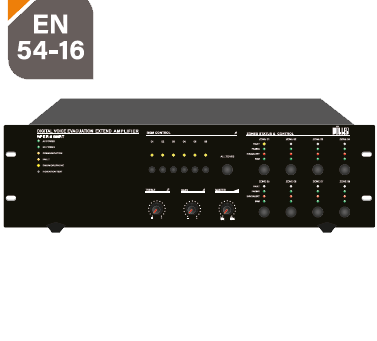 WÖLLER WPER-8500RT EN54 8 BÖLGE ACİL ANONS MERKEZİ ÜNİTE ROUTER