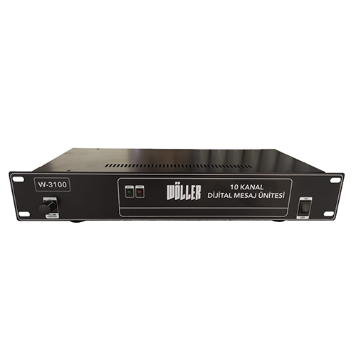 WÖLLER W-3100 10 KANAL MESAJ KAYIT ÜNİTESİ