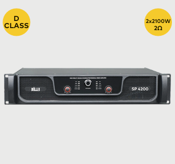 WÖLLER SP4200 2x2100W POWER AMPLİFİKATÖR