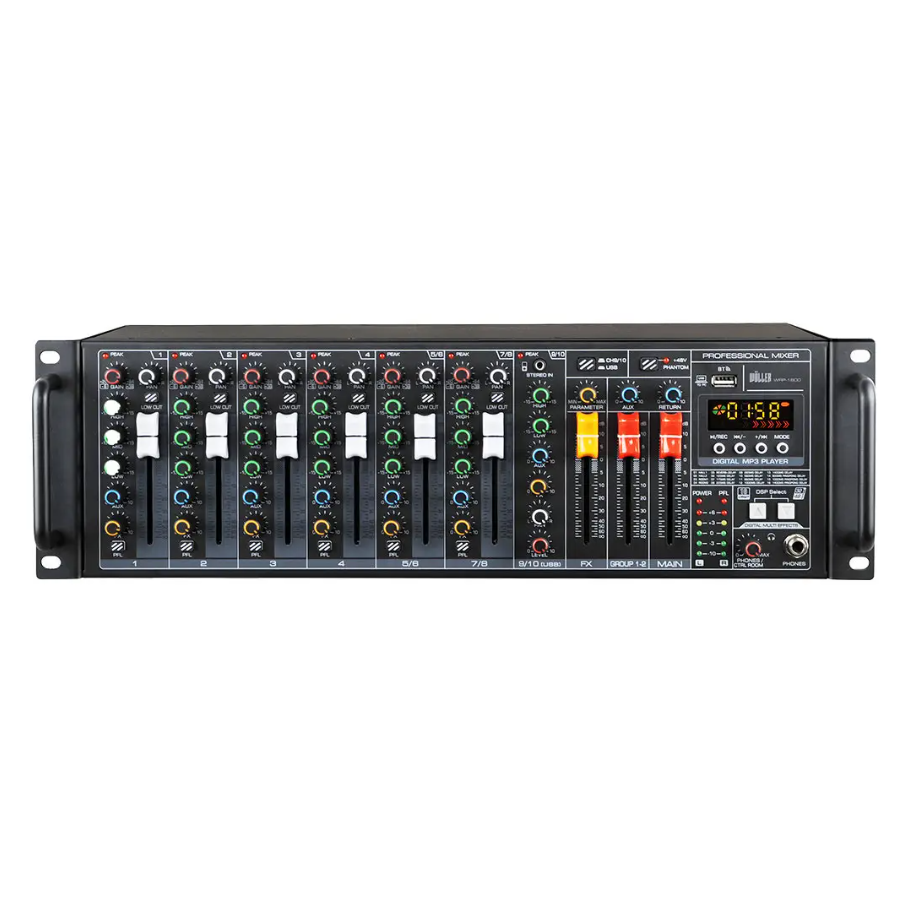 WÖLLER WRP-1800 10 KANAL 2x400W POWER MİKSER