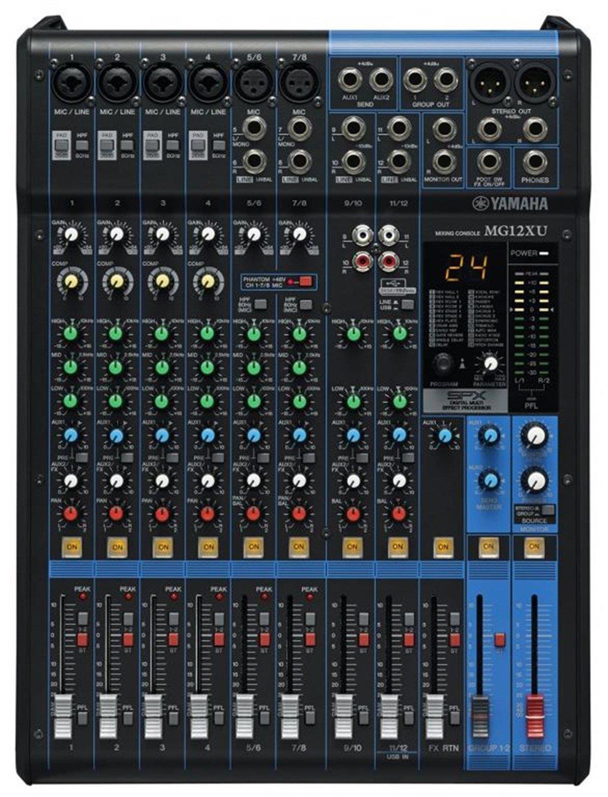 YAMAHA MG12XU 12 KANAL ANALOG MİKSER