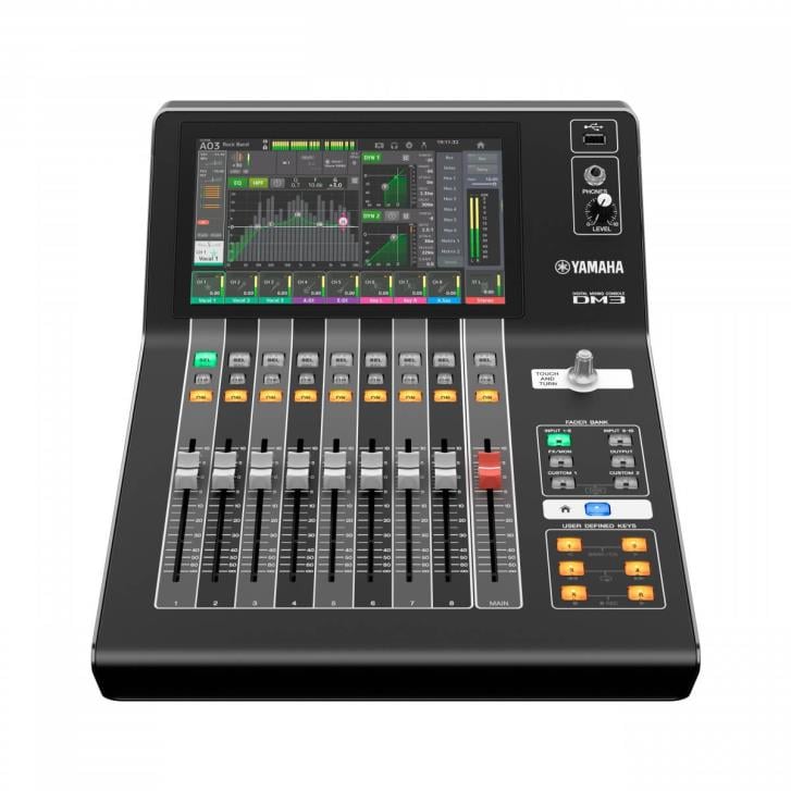 YAMAHA DM3 16 KANAL DANTE DİJİTAL MİKSER