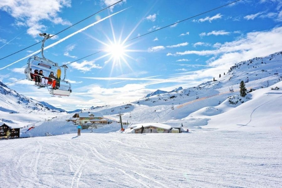 Alpler'deki En İyi Kayak Merkezleri