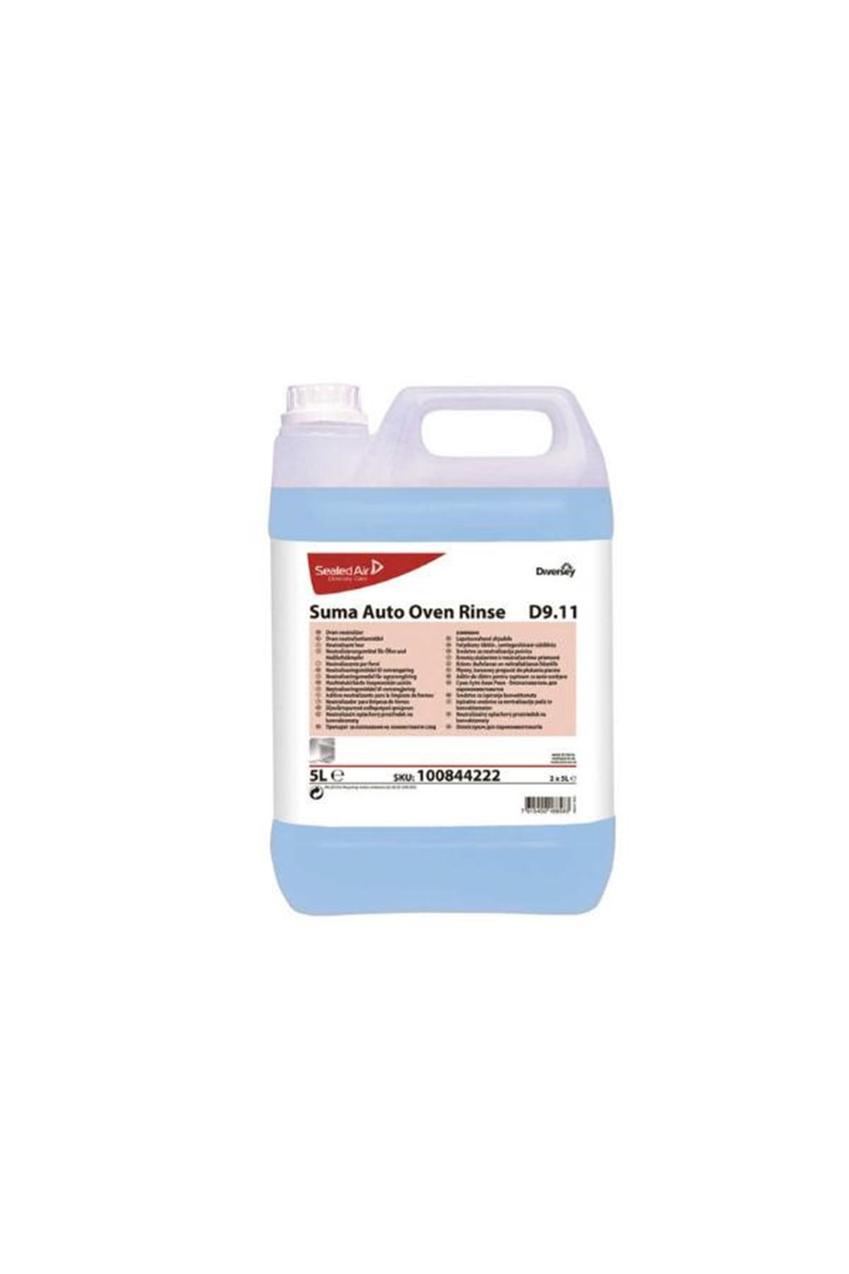 Suma Auto Oven Rinse D9.11 5 Litre Sanayi Tipi Durulama ÜrünüSanayi Tipi Bulaşık Makinesi Durulama ÜrunleriDiversey