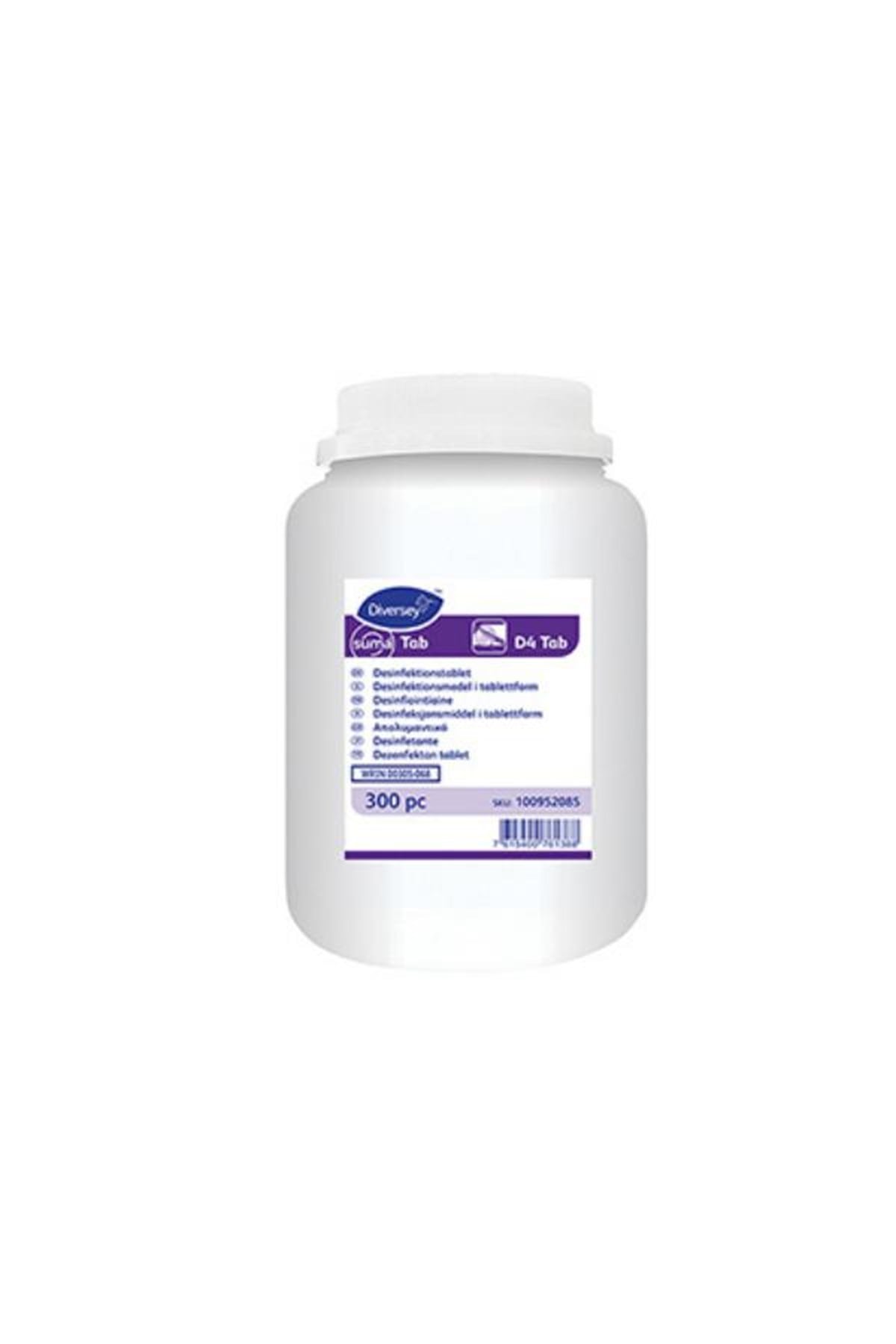 Suma Tabs D4 4x300Sanayi Tipi Bulaşık Durulama DeterjanlarıDiversey