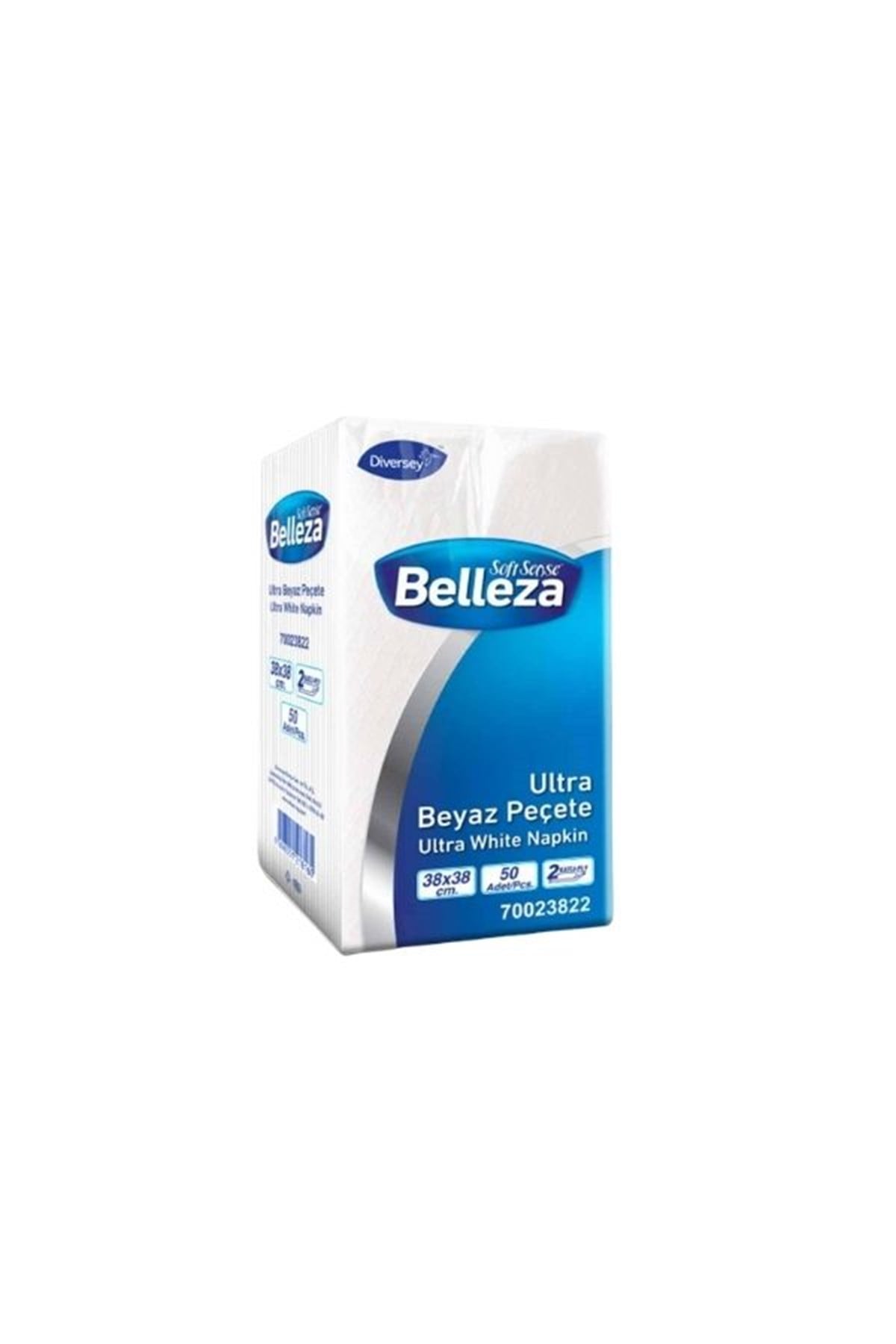 Belleza Ultra Beyaz Peçete 1/8K 38X38 Cm 50X24PeçetelerDiversey