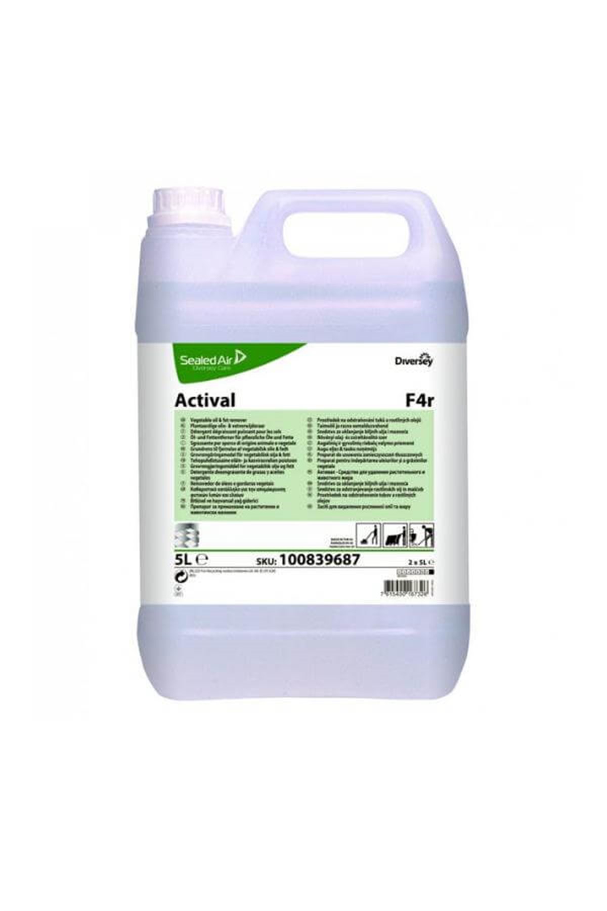 Taski Actival F4r 5 Litre Kir ve Cila SökücüKir ve Cila Sökücü ÜrünlerDiversey