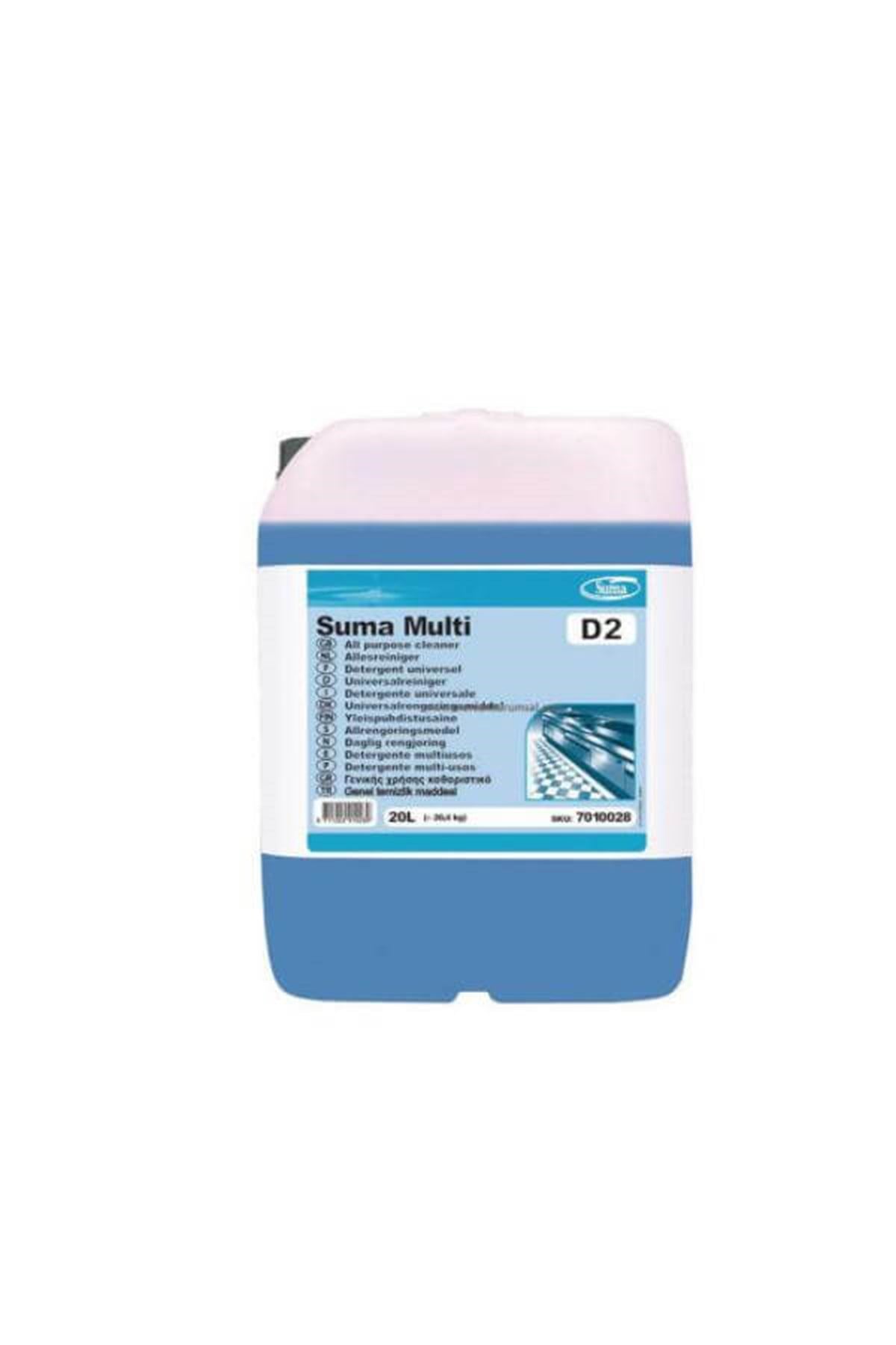 Suma Multi D2 20 Litre Genel Temizlik ÜrünüMutfak Hijyeni Genel Temizlik ÜrünleriDiversey