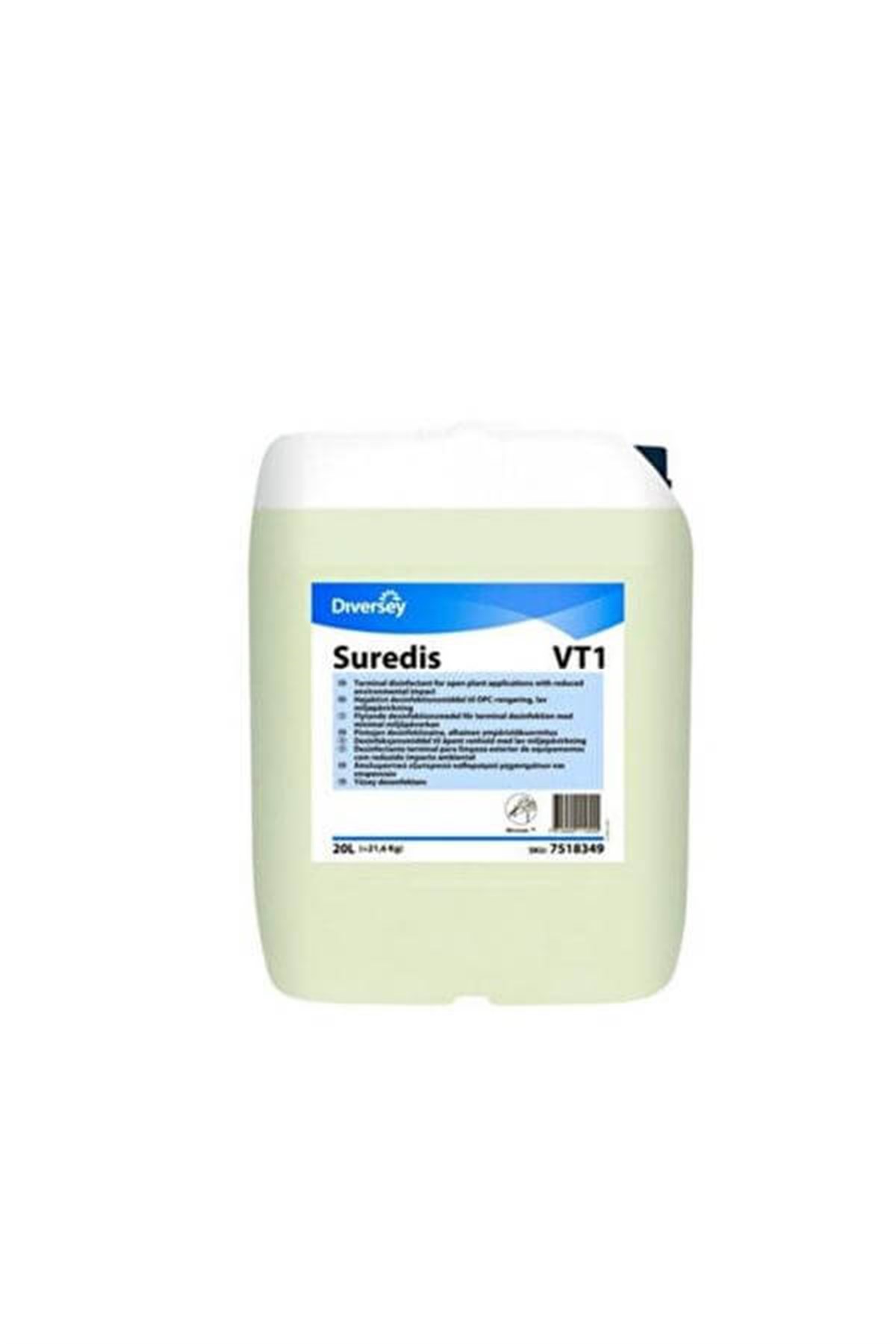 Suredis VT1 20 LitreDezenfeksiyon ve Sanitasyon ÜrünleriDiversey