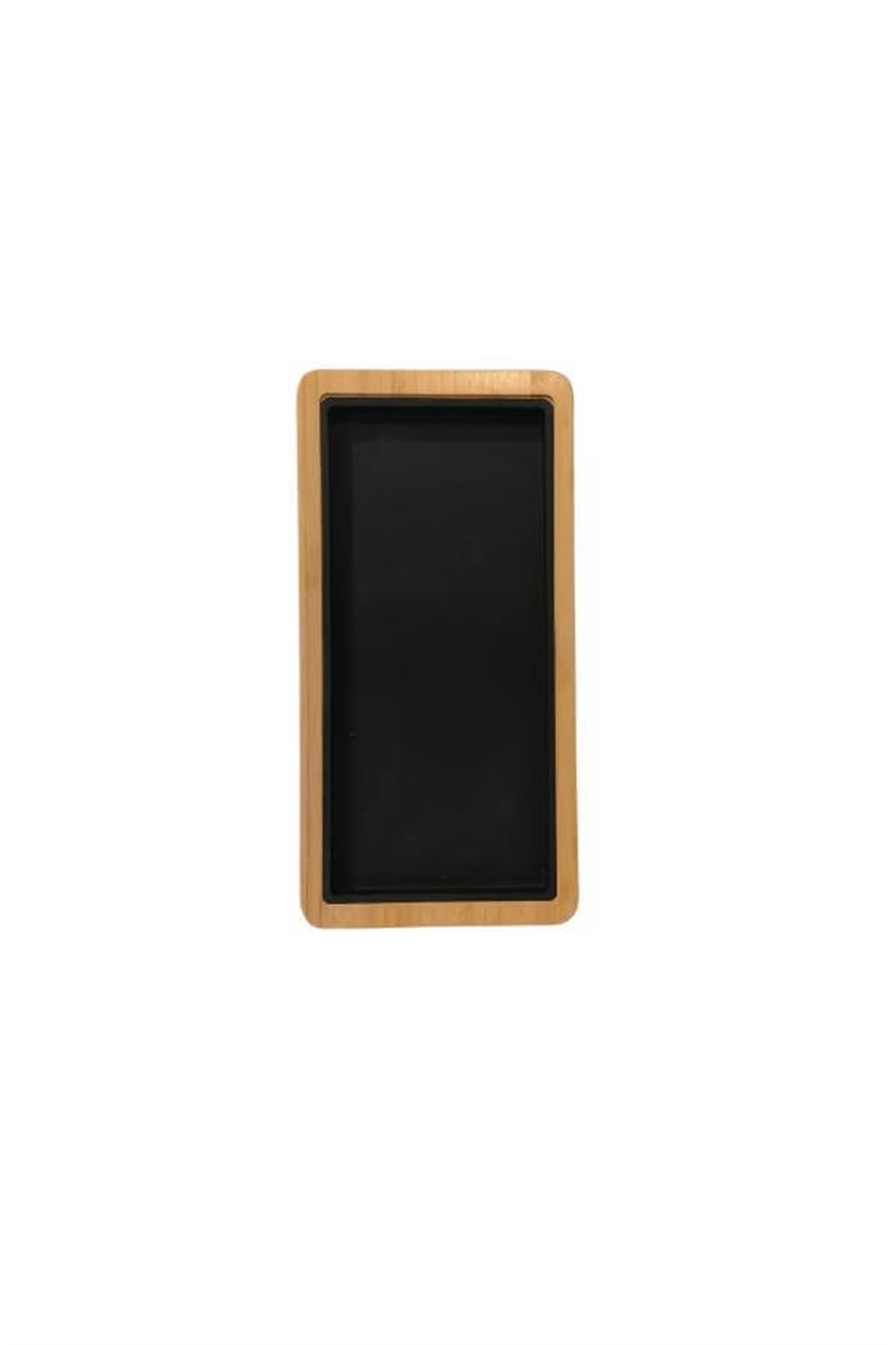 Bambu 38x19 Cm Sunum TepsisiKarşılama TepsileriGenemi