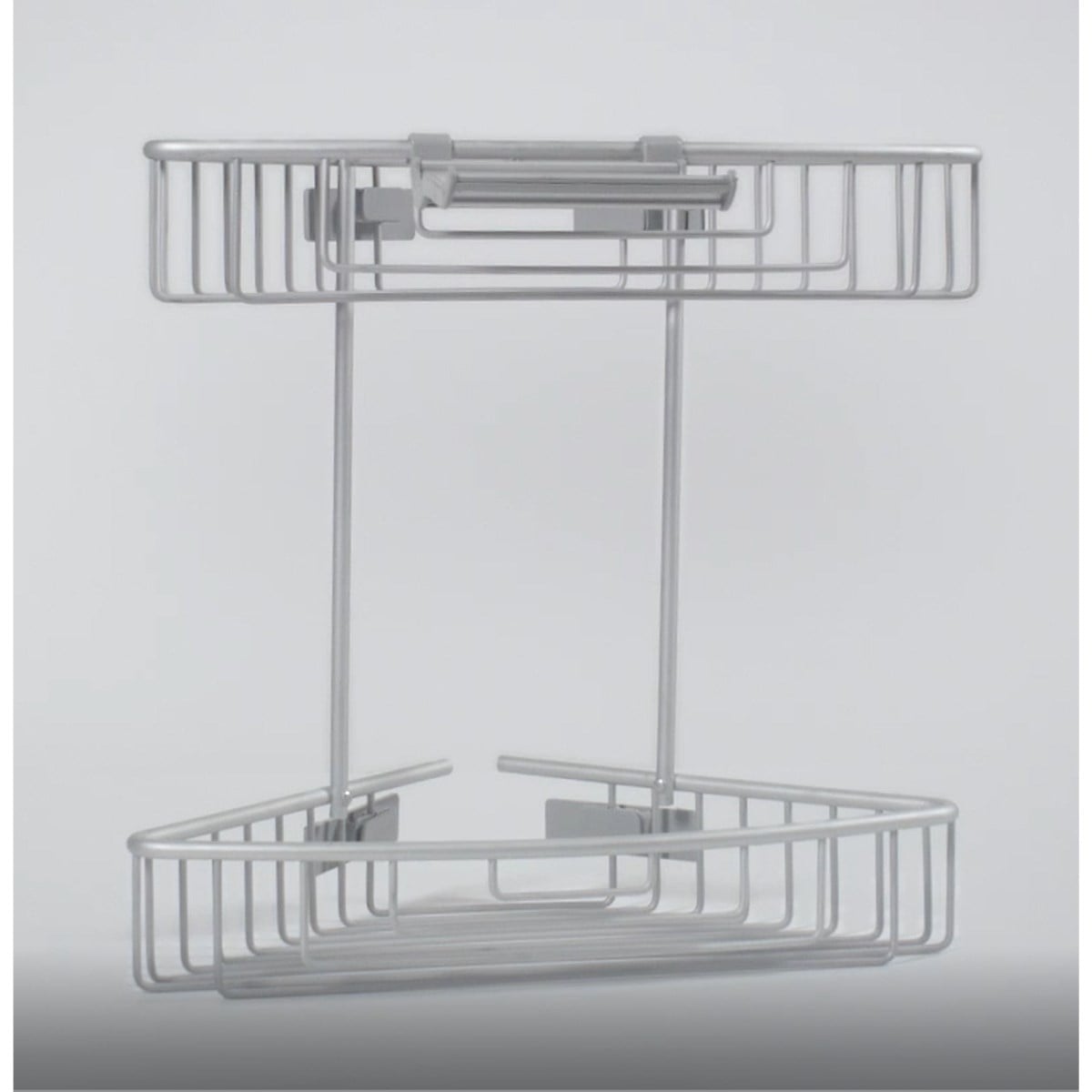 Primanova Banyo Rafı 2 li  Mat Eloksal  PalomaBanyo RafıAnsan