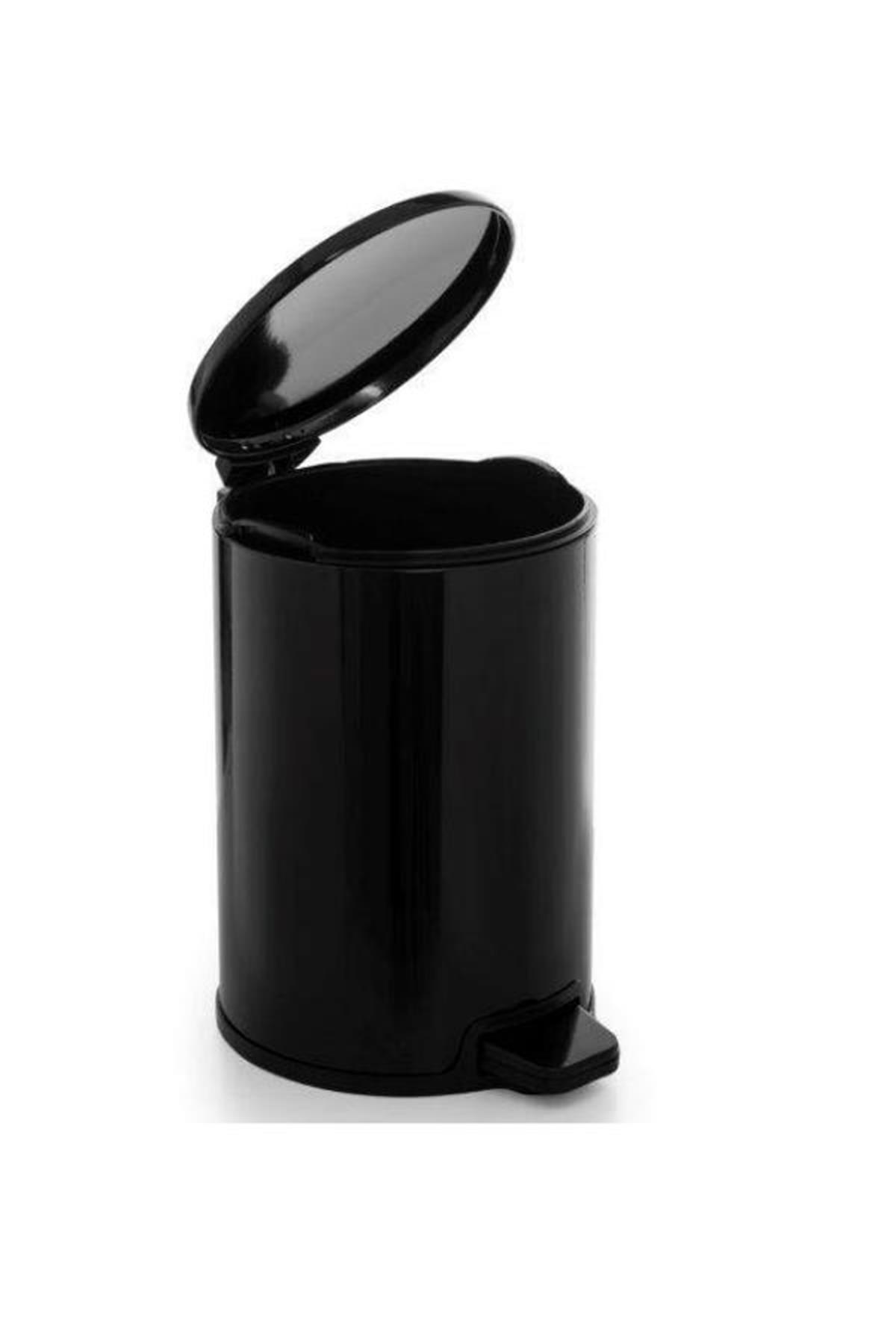 Primanova Cigo Çöp Kovası Pedallı 12 Lt SiyahBanyo Aksesuar Çöp KovalarıPrimanova