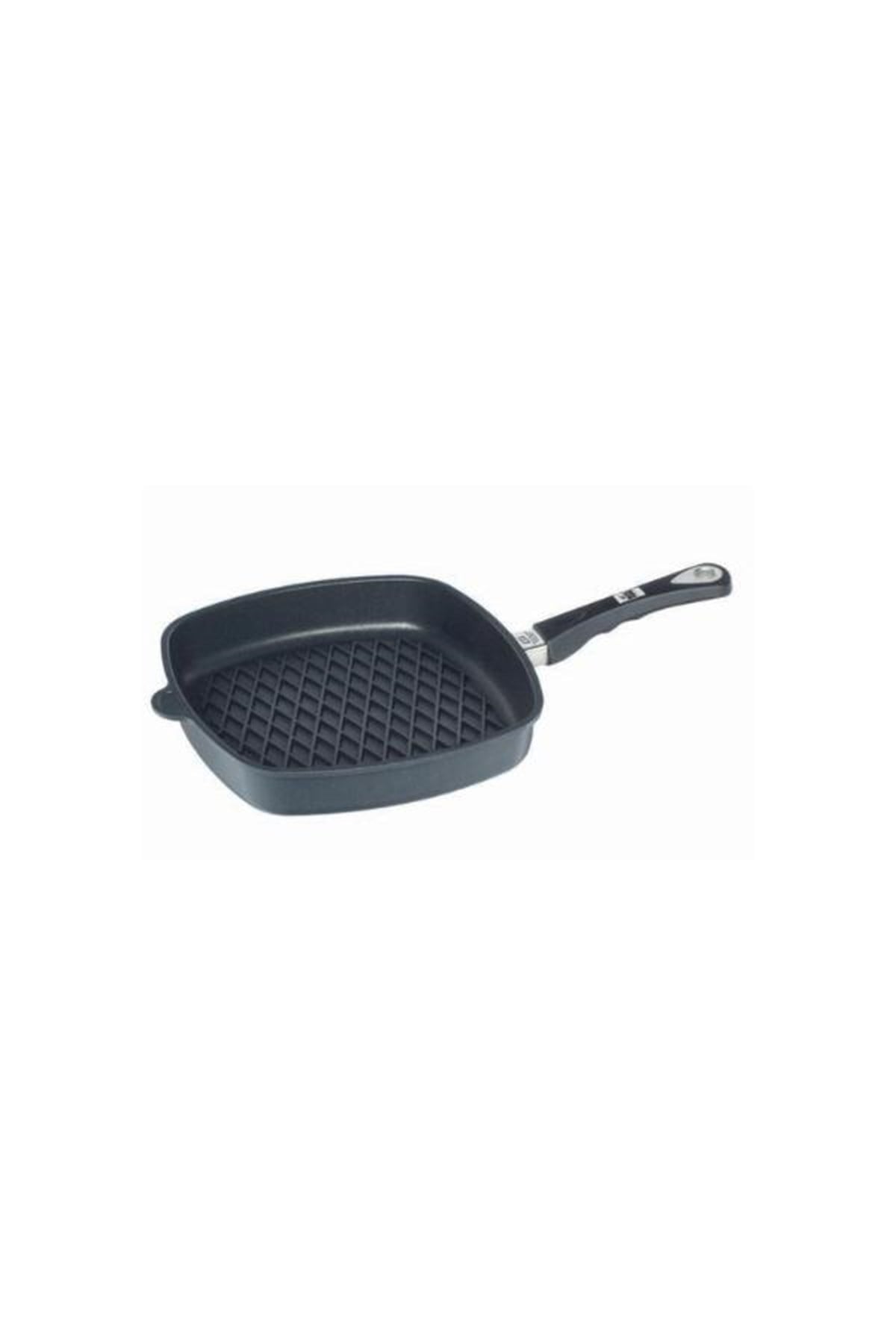 AMT Izgara Tava BBQ 28x28 cm Derinlik 5 cmDöküm TavalarAmt 