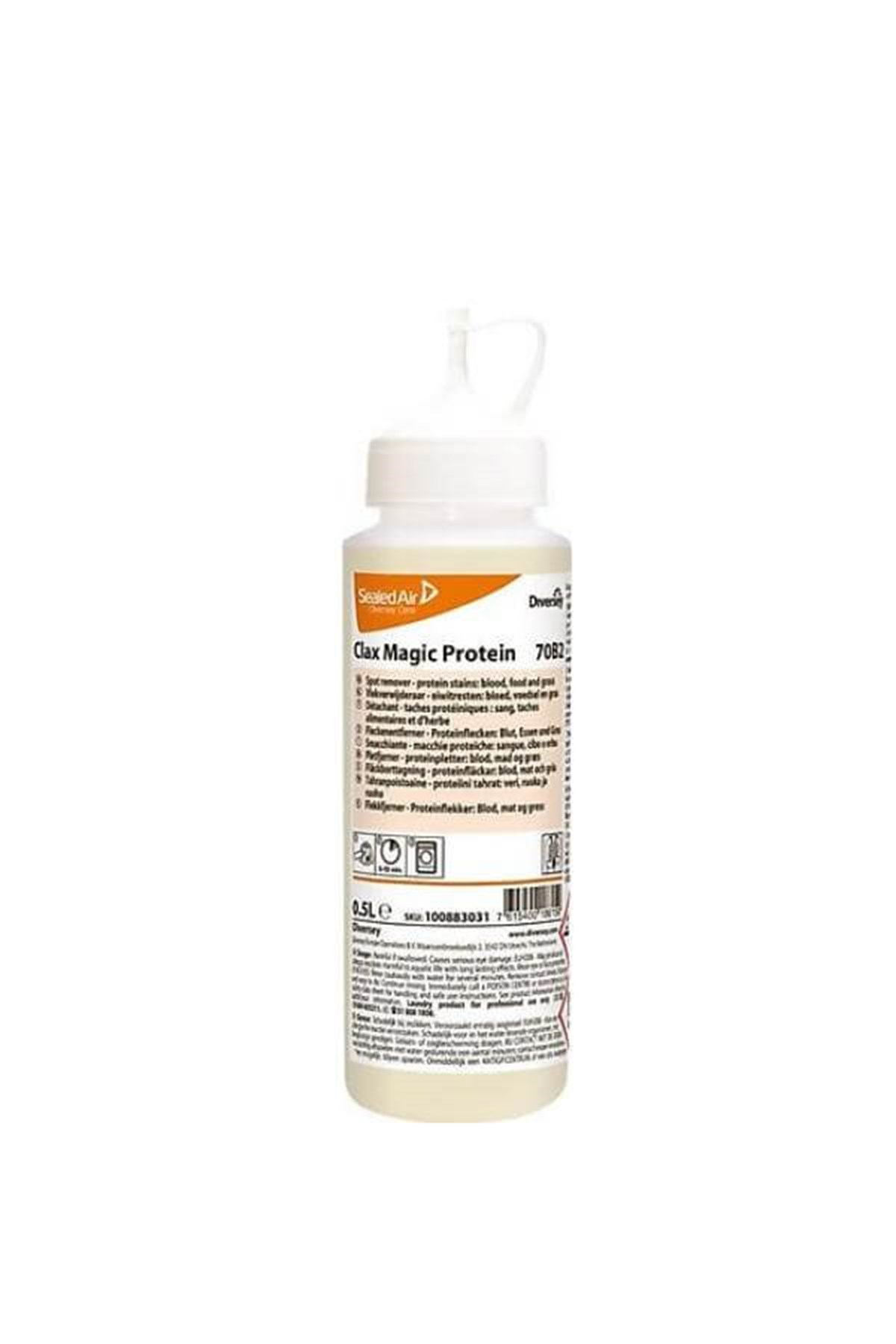 Clax Magic Protein 70B2 0.5 Litre Leke ÇıkarıcıLeke ÇıkarıcılarDiversey