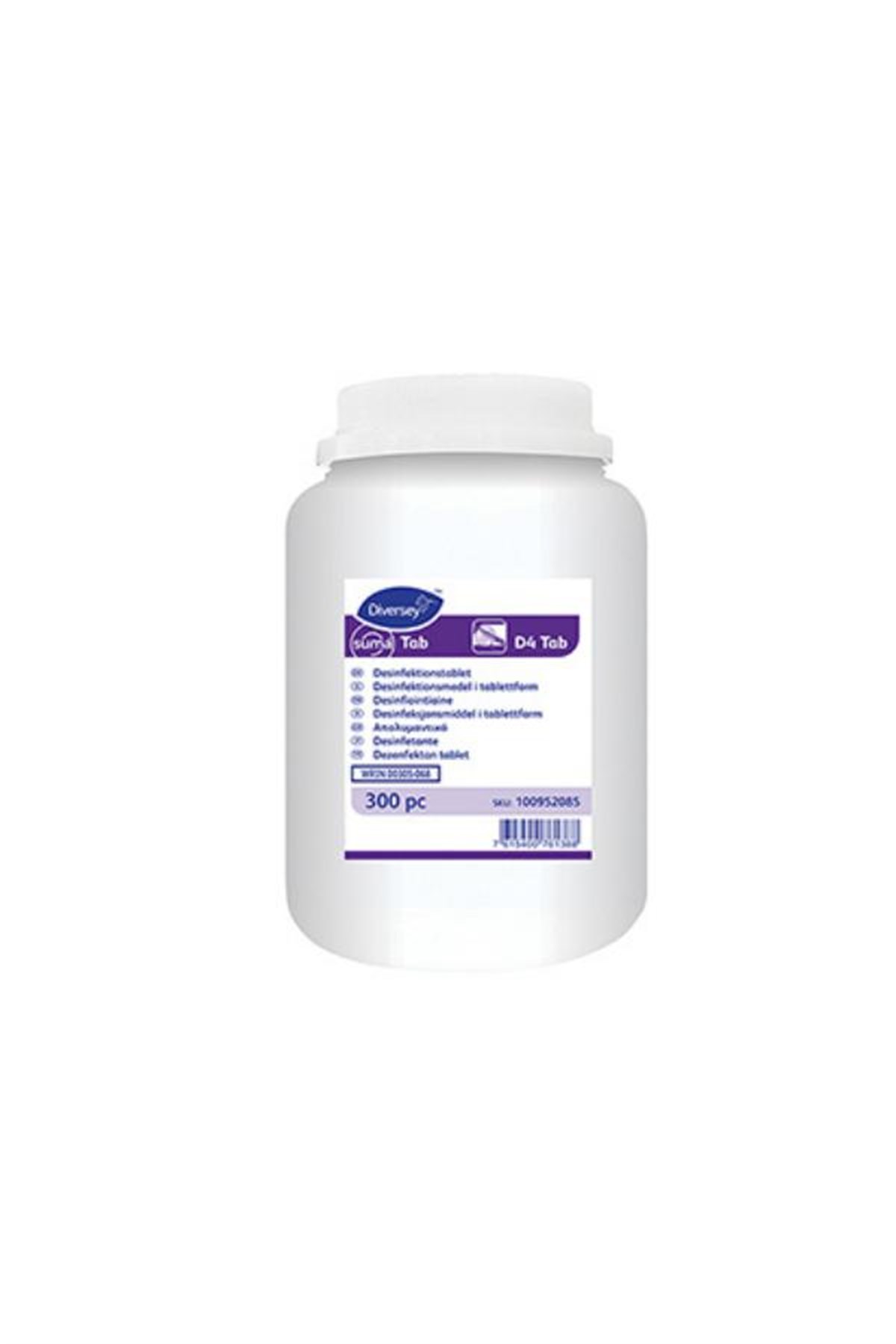 Suma Tabs D4 4x300Sanayi Tipi Bulaşık Durulama DeterjanlarıDiversey