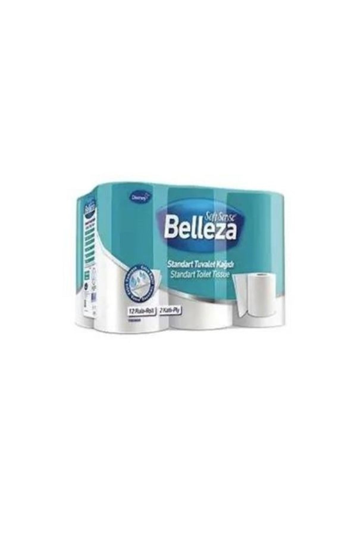 Belleza Standart Tuvalet Kağıdı 2 Kat 180Y 12X4Tuvalet KağıtlarıDiversey