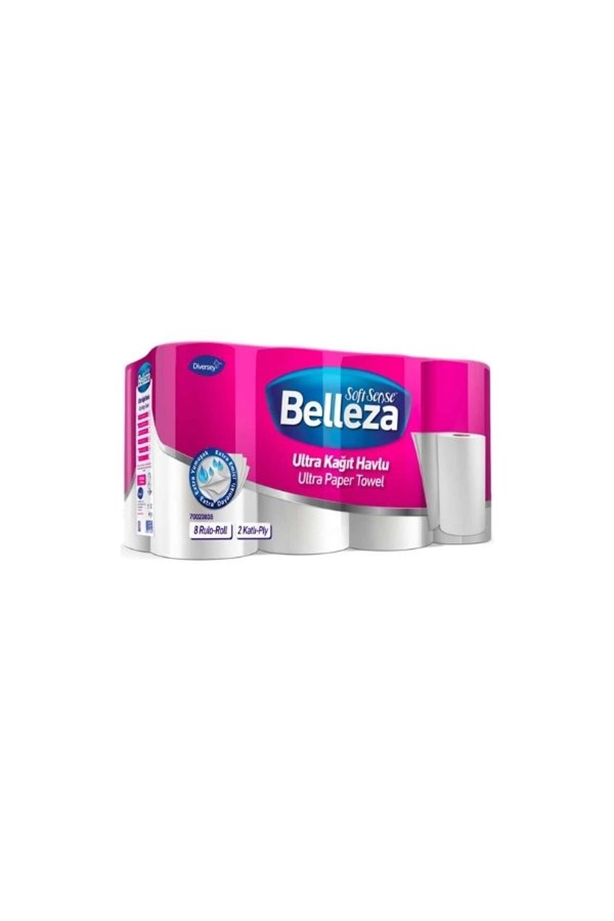 Belleza Ultra Kağıt Havlu 8X3Kağıt HavlularDiversey