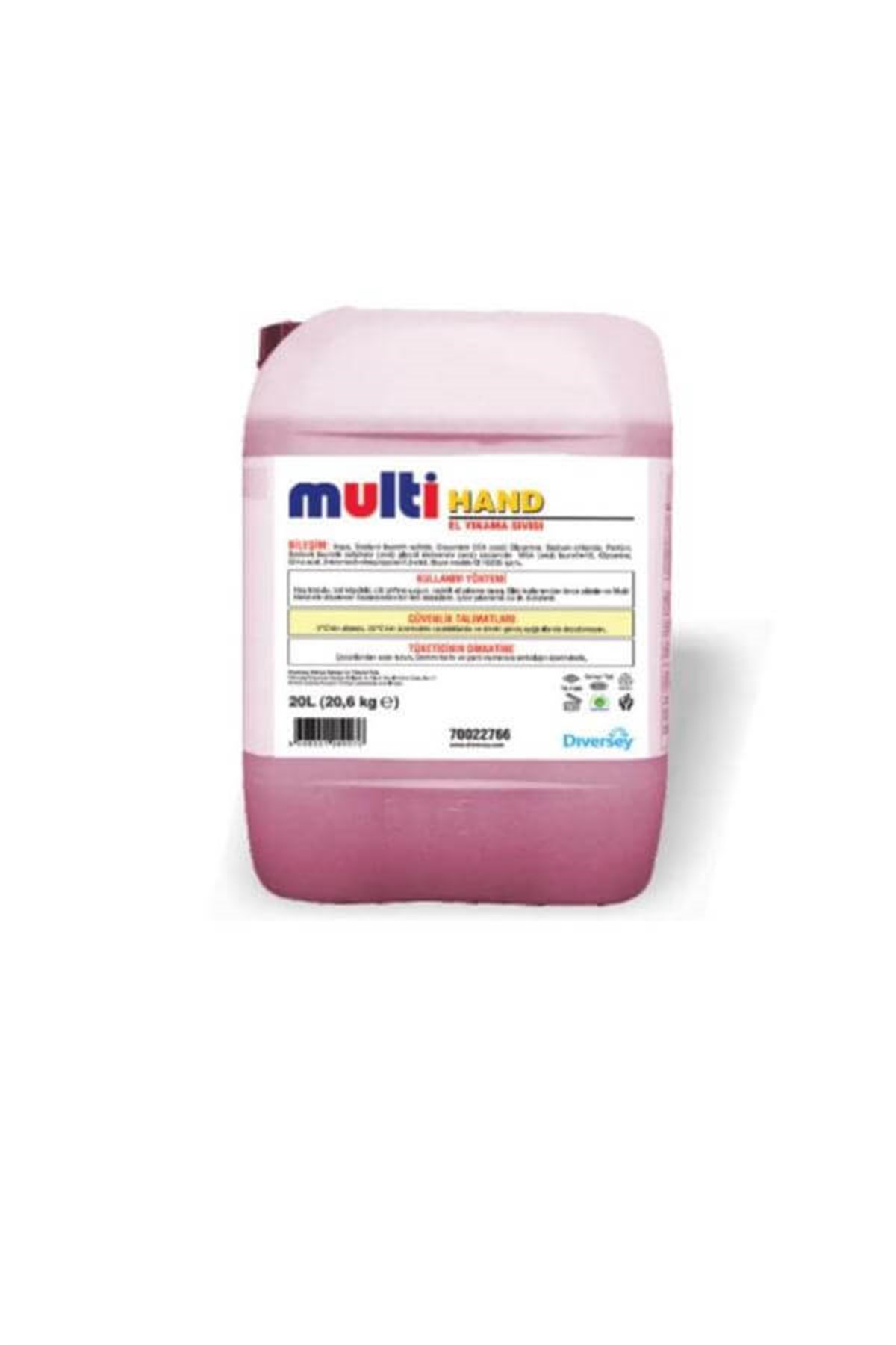 Multi Hand 20 LitreGenel Temizlik ÜrünleriDiversey