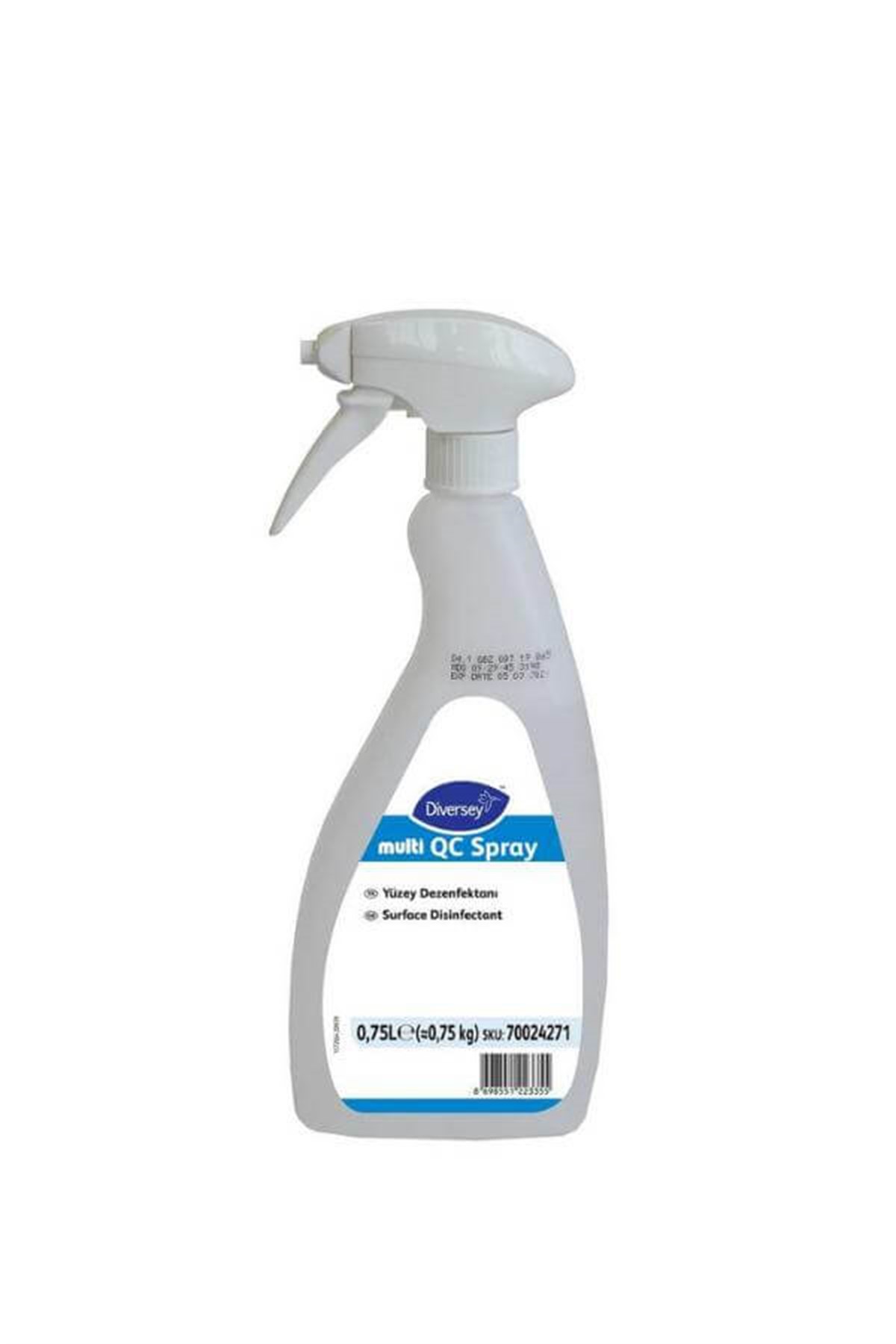 Multi Qc Spray 0,75 ml Genel Temizlik ÜrünüGenel Temizlik ÜrünleriDiversey