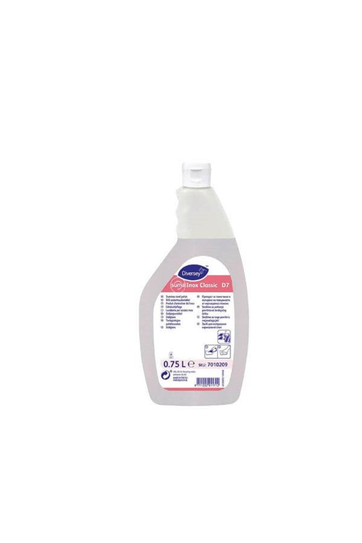 Suma İnox Classic D7 0,75 ml Genel Temizlik ÜrünüMutfak Hijyeni Genel Temizlik ÜrünleriDiversey