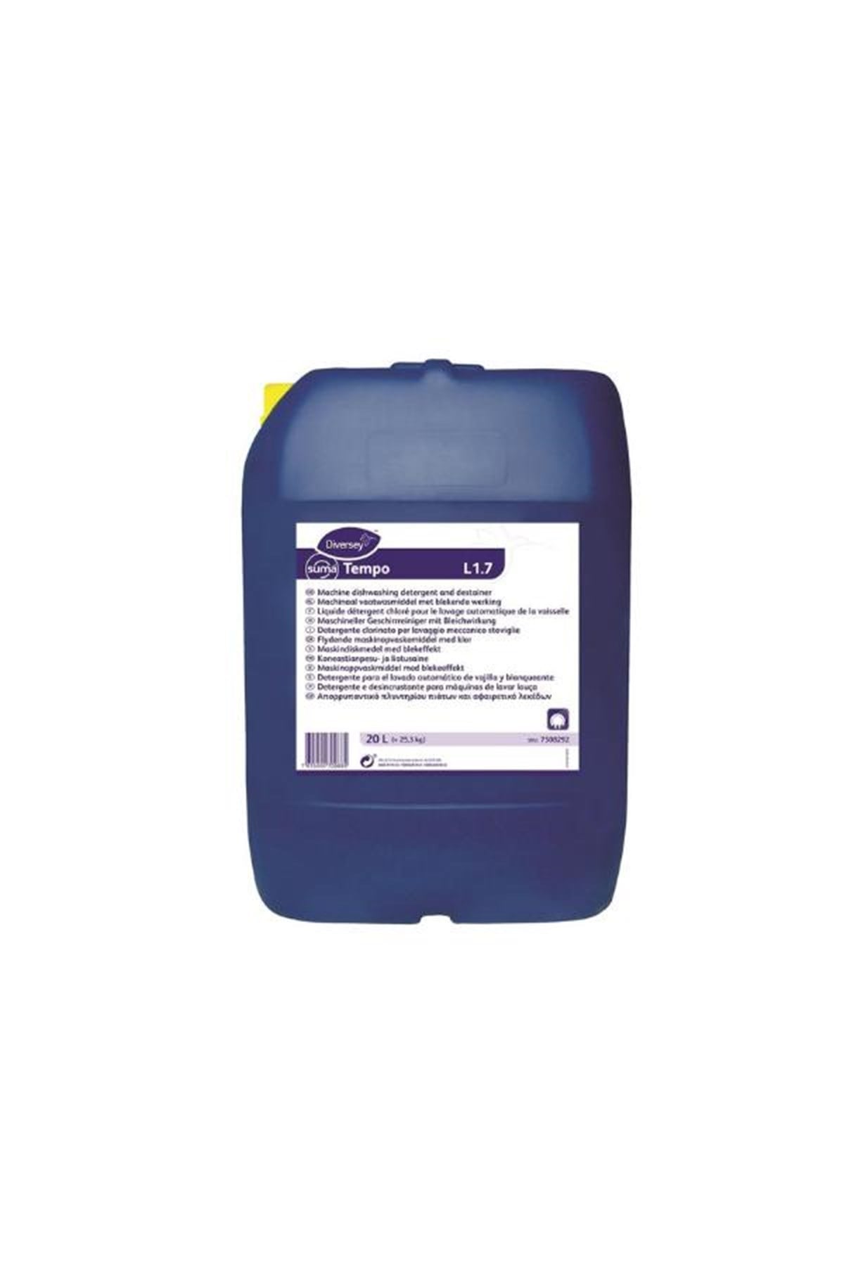 Suma Tempo L1.7 20 Litre Sanayi Tipi Bulaşık DeterjanıSanayi Tipi Bulaşık Makinesi DeterjanlarıDiversey