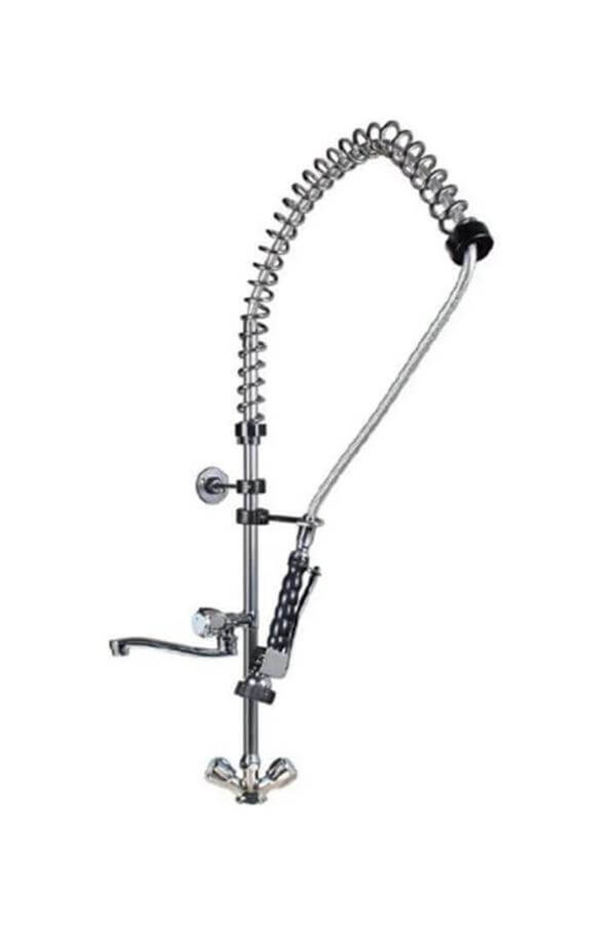 İnoksan Ön Yıkama Ara Musluklu Sprey Ünite Tezgaha MonteÖn Duşlama Sprey Ünitesi İnoksan