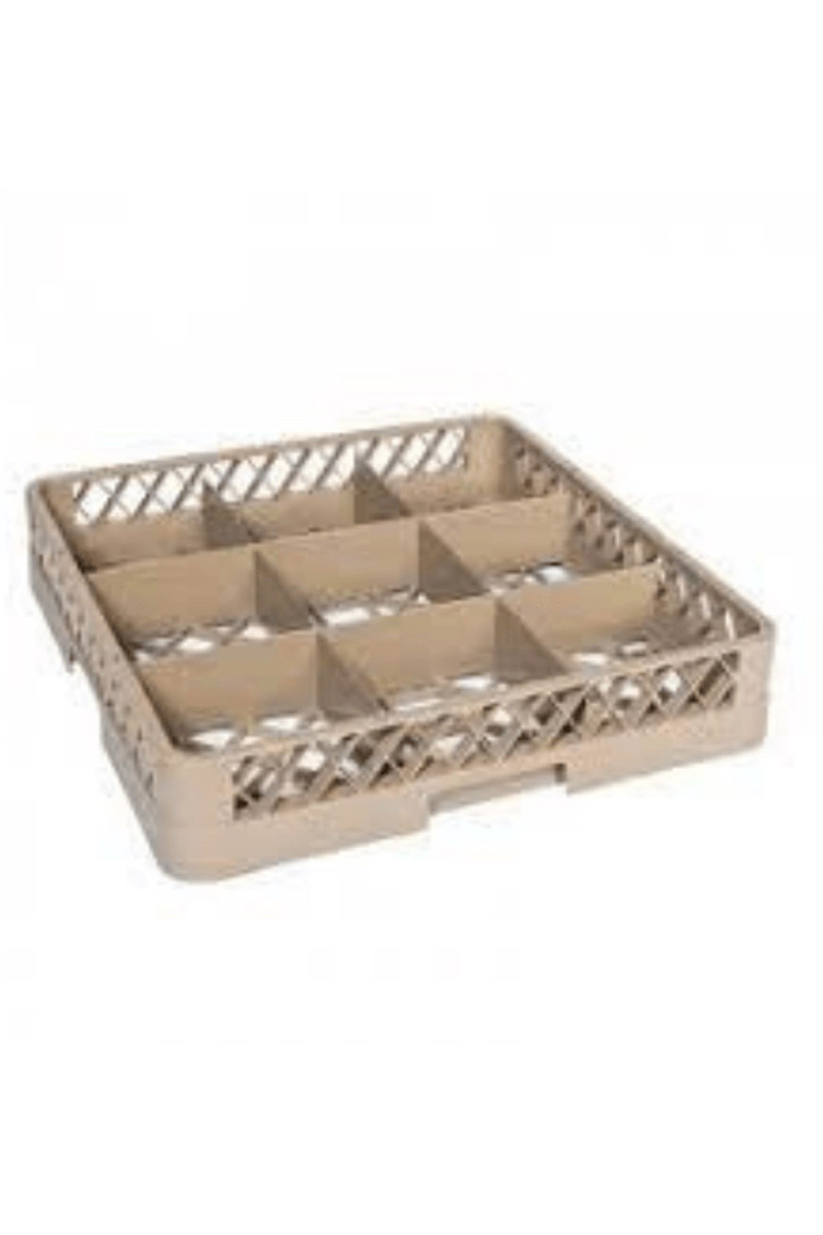 İnoksan 9 Bölmeli Bej Basket BardakBulaşık  Basketleri İnoksan