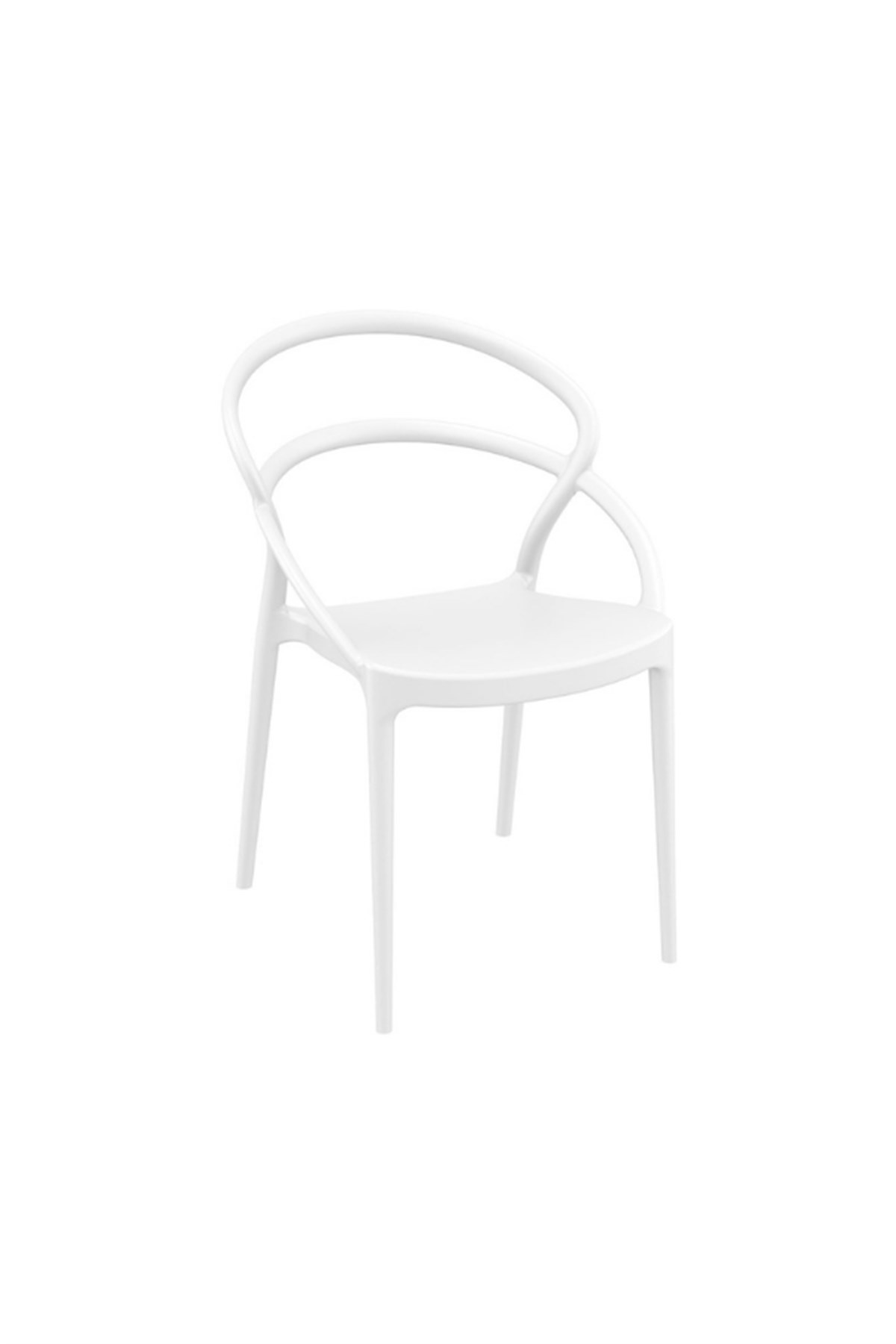 Siesta Pia Sandalye BeyazEv Bahçe SandalyeleriSiesta