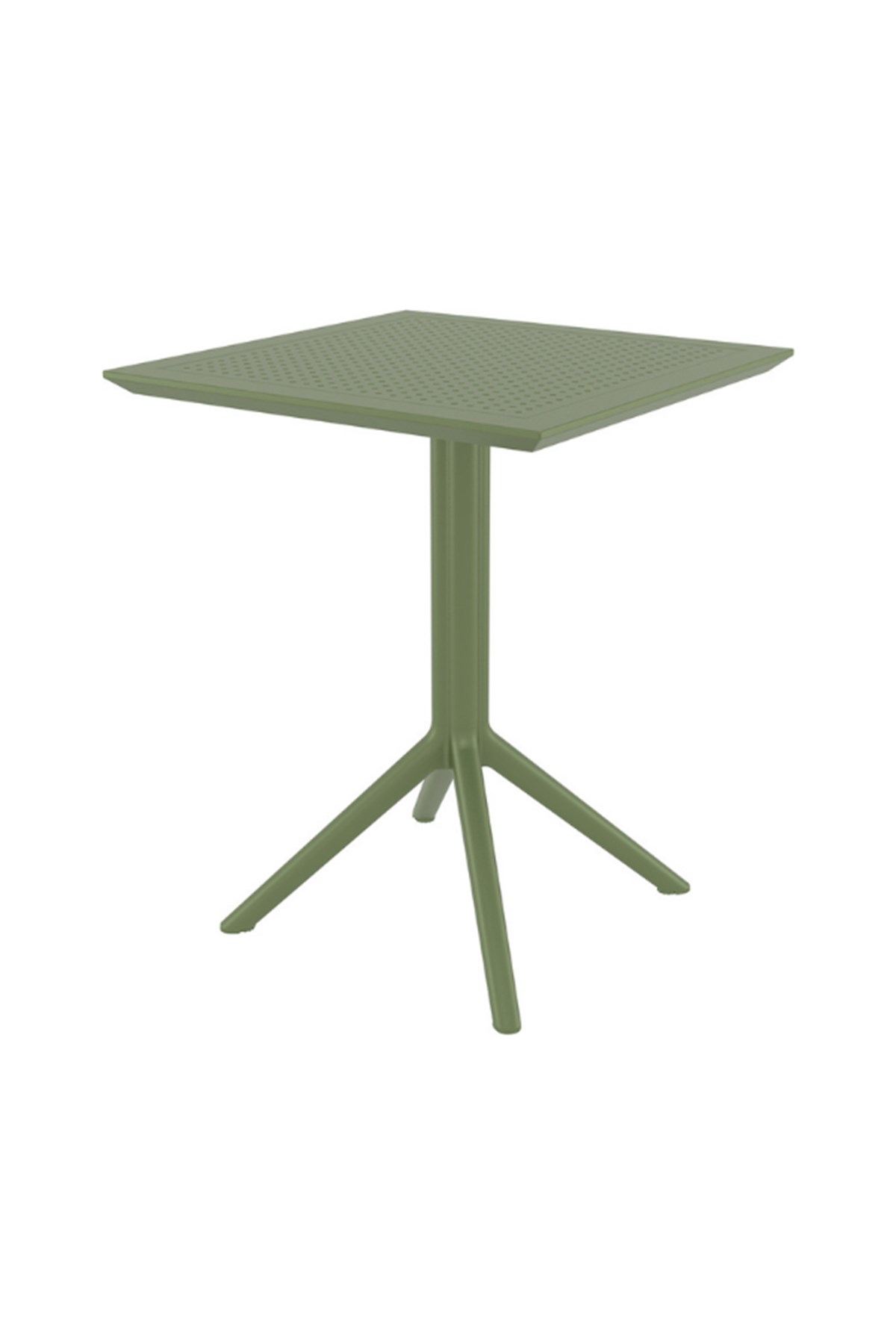Siesta Sky Katlanır Masa 60x60 Zeytin YeşiliEv Bahçe MasalarıSiesta