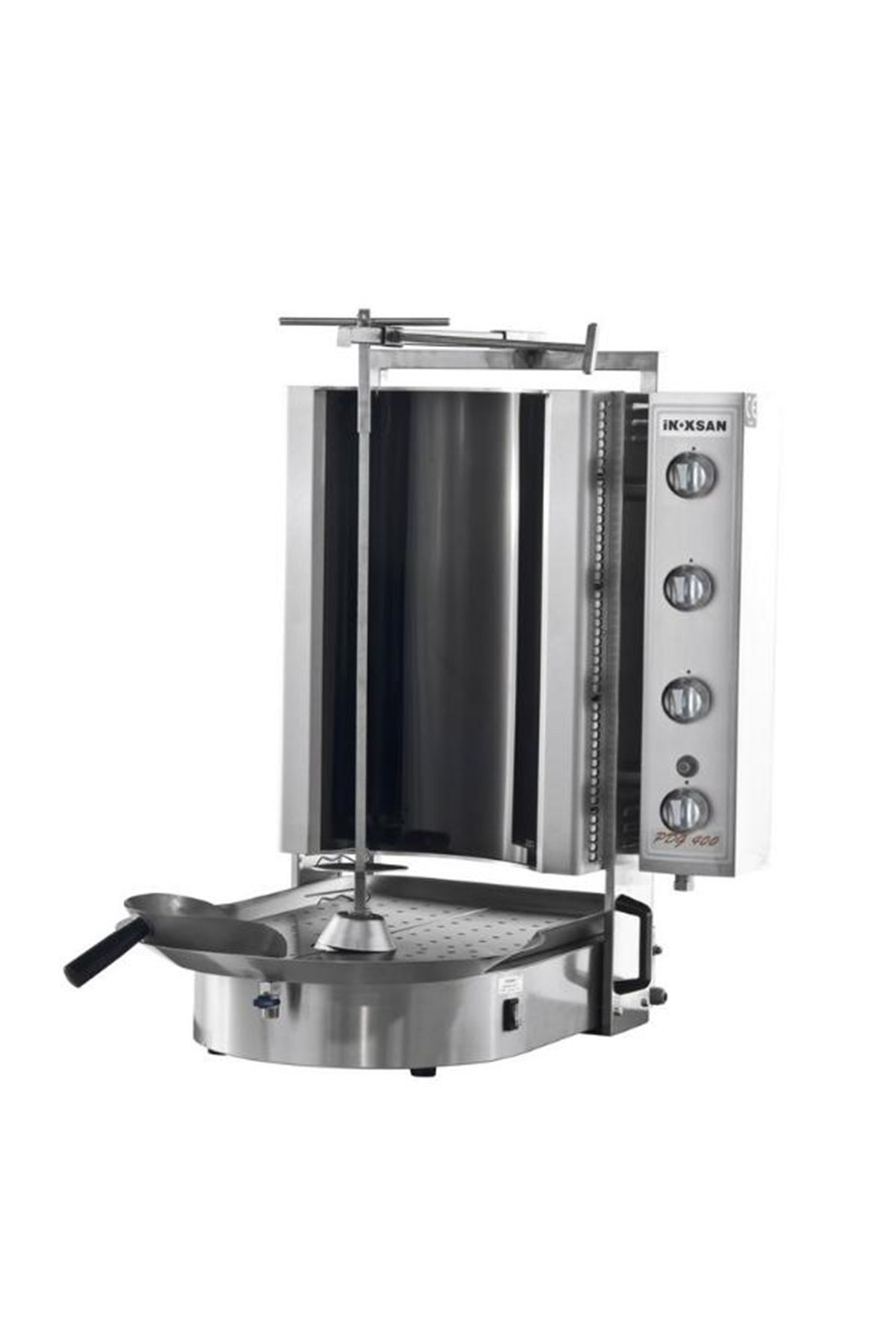 İnoksan 8 Radyanlı Robax Camlı Alttan Motorlu Döner OcağıDöner Ocaklarıİnoksan