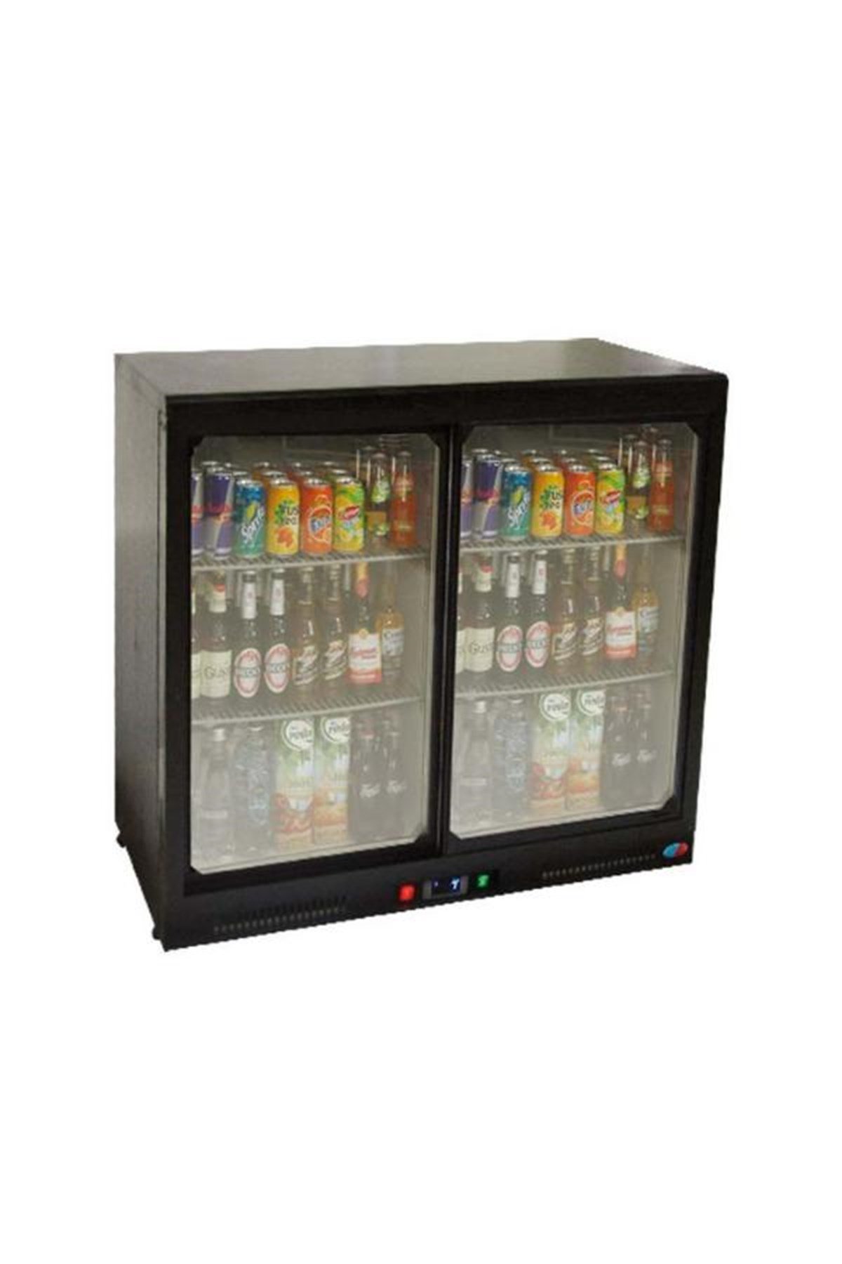 İnoksan İki Kapılı Siyah Bar BuzdolabıBar Buzdolaplarıİnoksan 