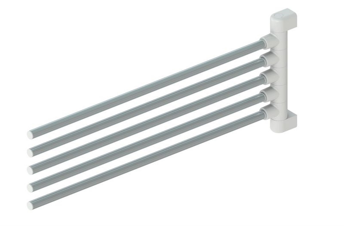 Primanova Çamaşır ve Havlu Askı 5 Kol BeyazÇamaşır&Havlu AskılıklarıAnsan