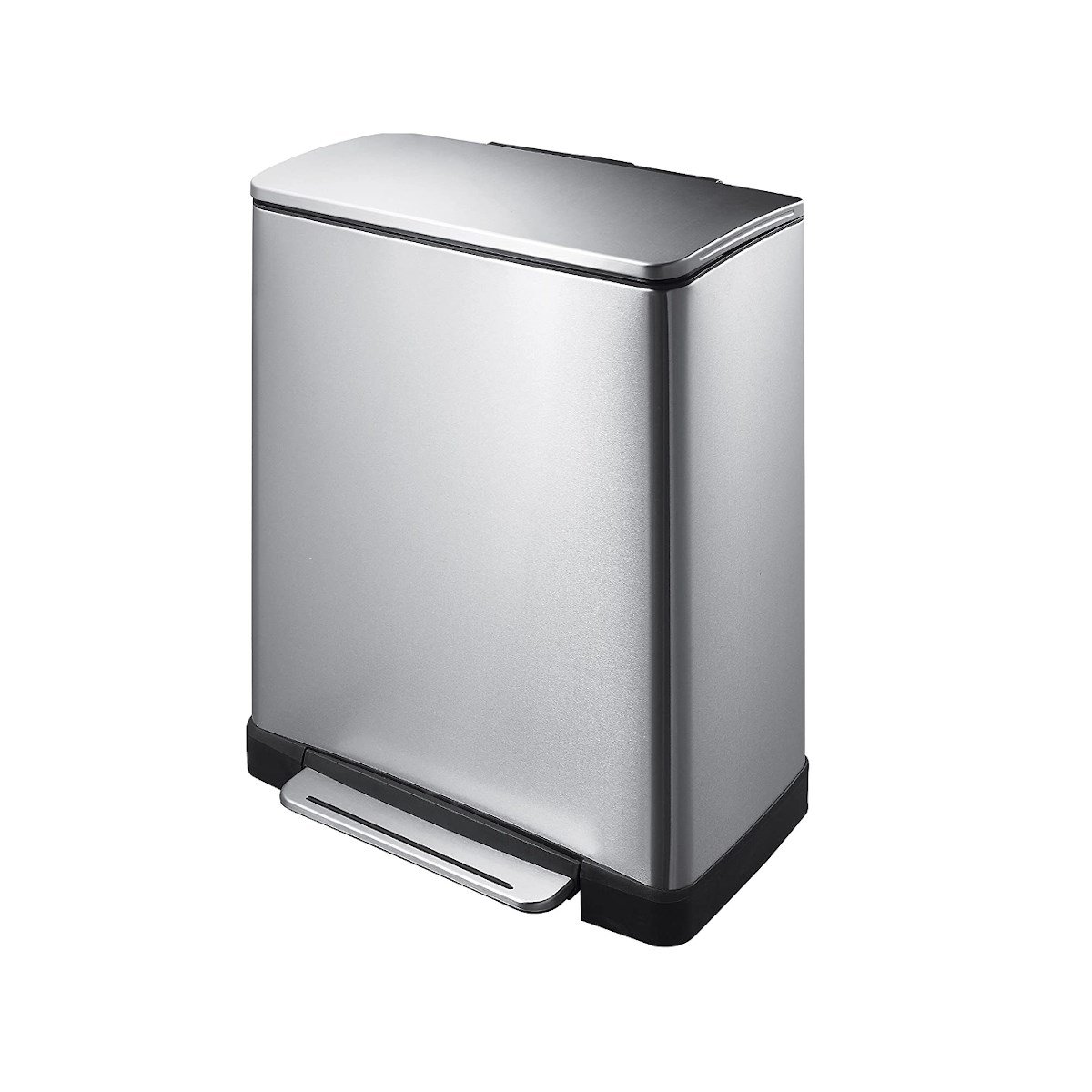Primanova Çöp Kovası Pedallı  Paslanmaz E-Cube 12İç Mekan Çöp KovalarıAnsan
