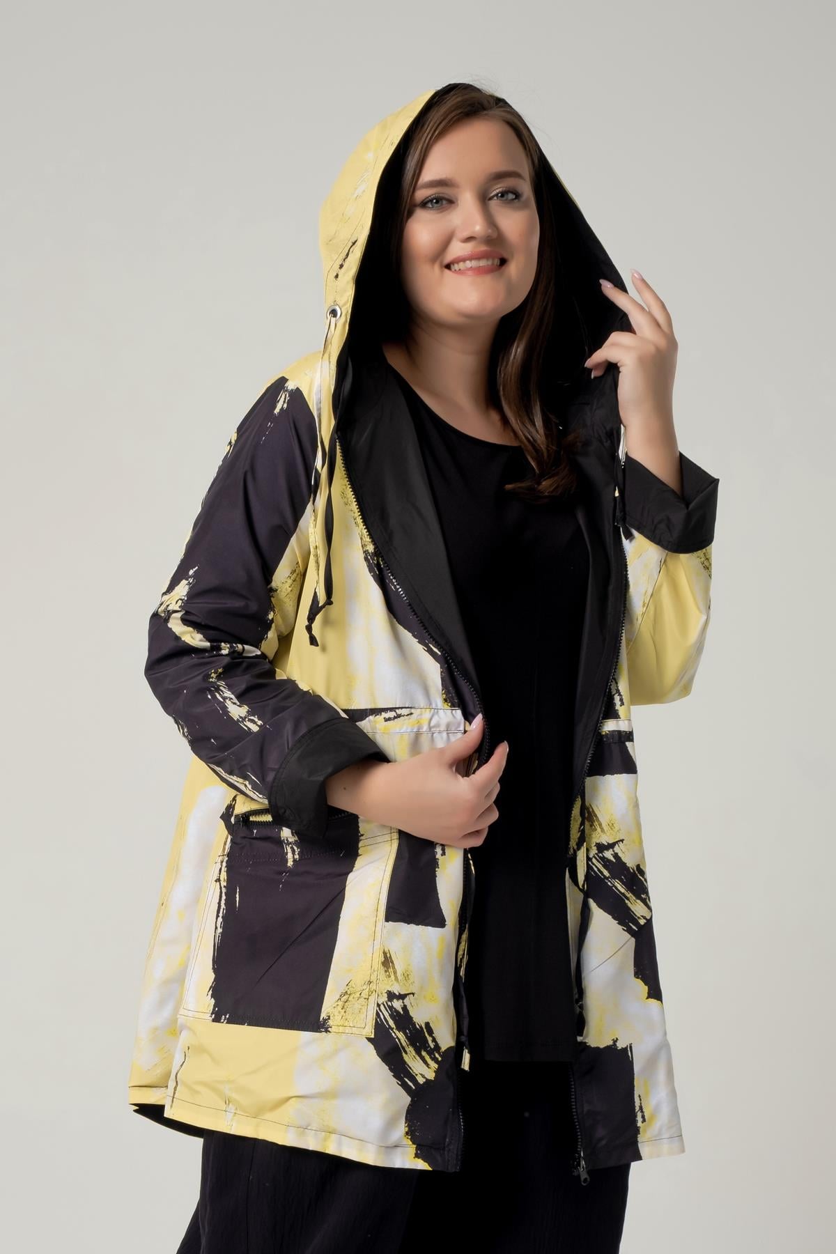 22040 SIYAH EMILY YAGMURLUK