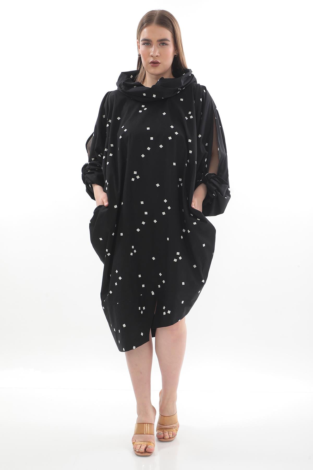 23200-2 SIYAH ELBISE