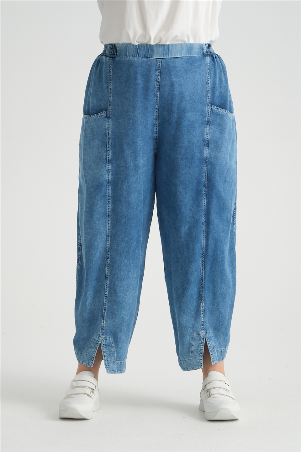 24256 % 100 TENCEL JEAN PANTOLON 