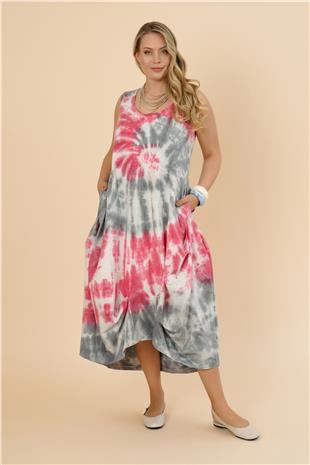 25103 ELBİSE KIRMIZI