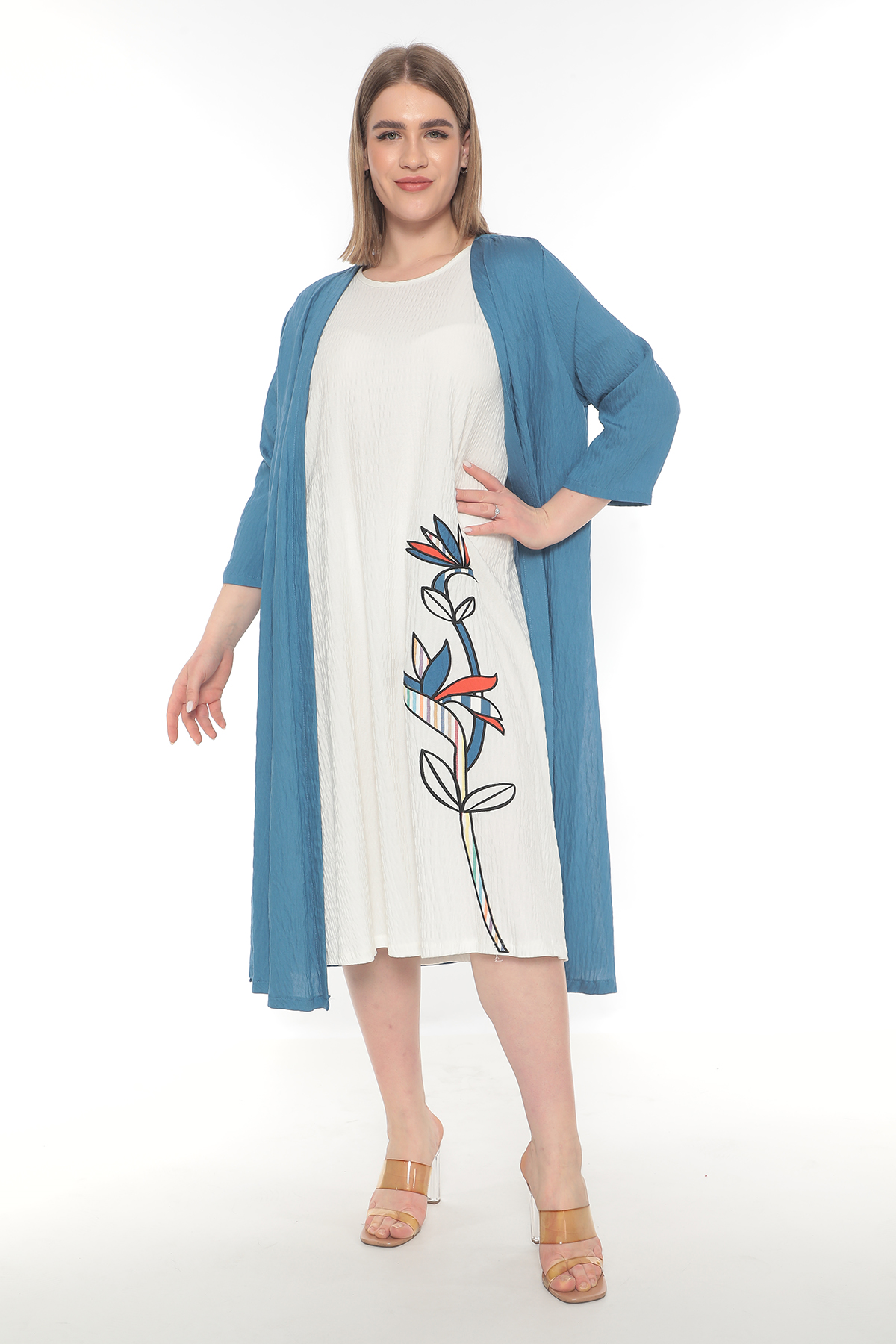 20153 PAYTON ELBISE INDIGO