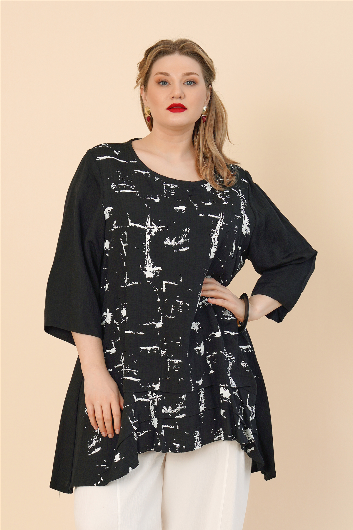23019 NATALI TUNIK SIYAH
