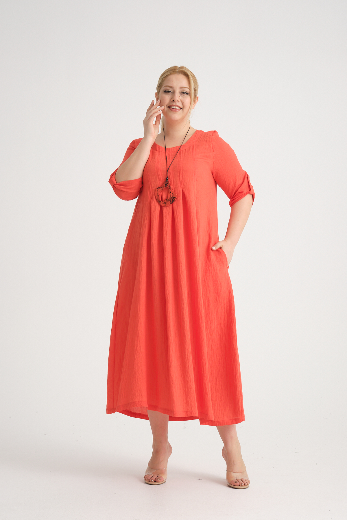 23055 ELBISE TURUNCU