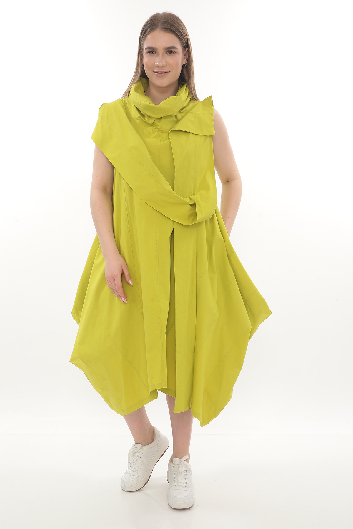 23187-3 ELBISE LIMON