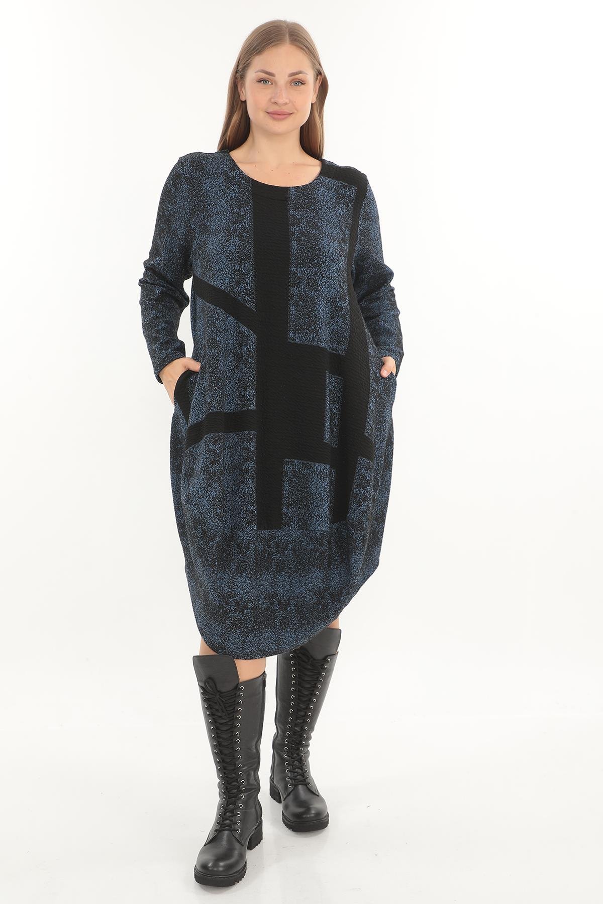 23500 ELBISE INDIGO