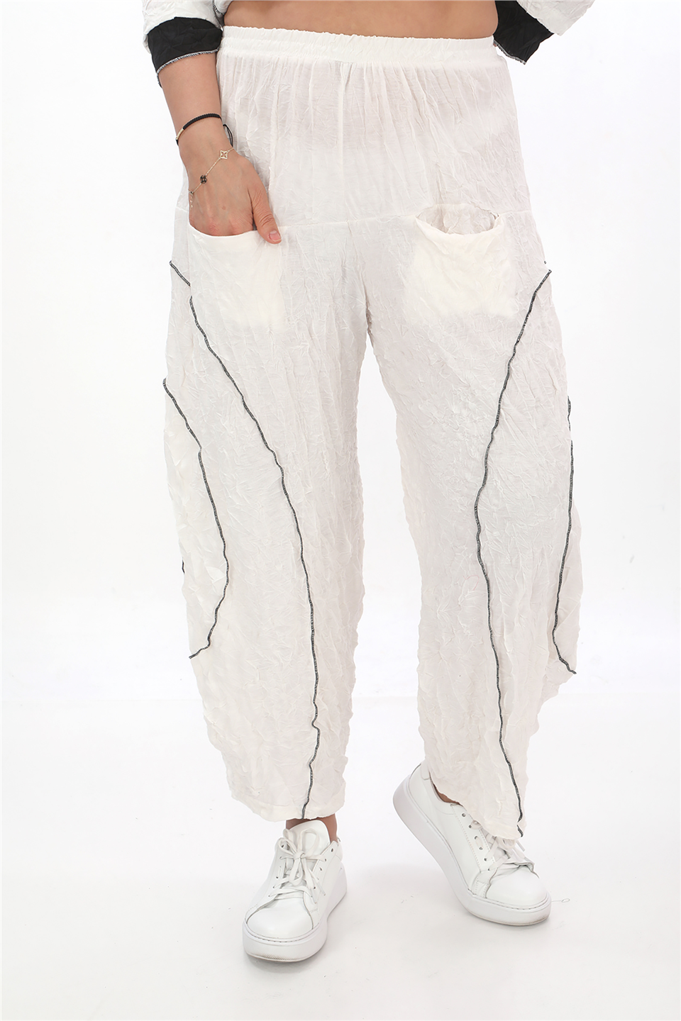 24009 ÖRME KRAŞLI PANTOLON