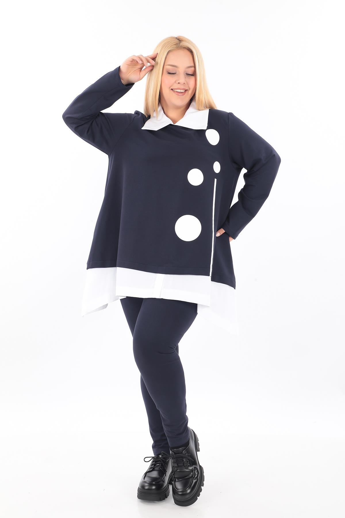 24572 TUNIK LACIVERT