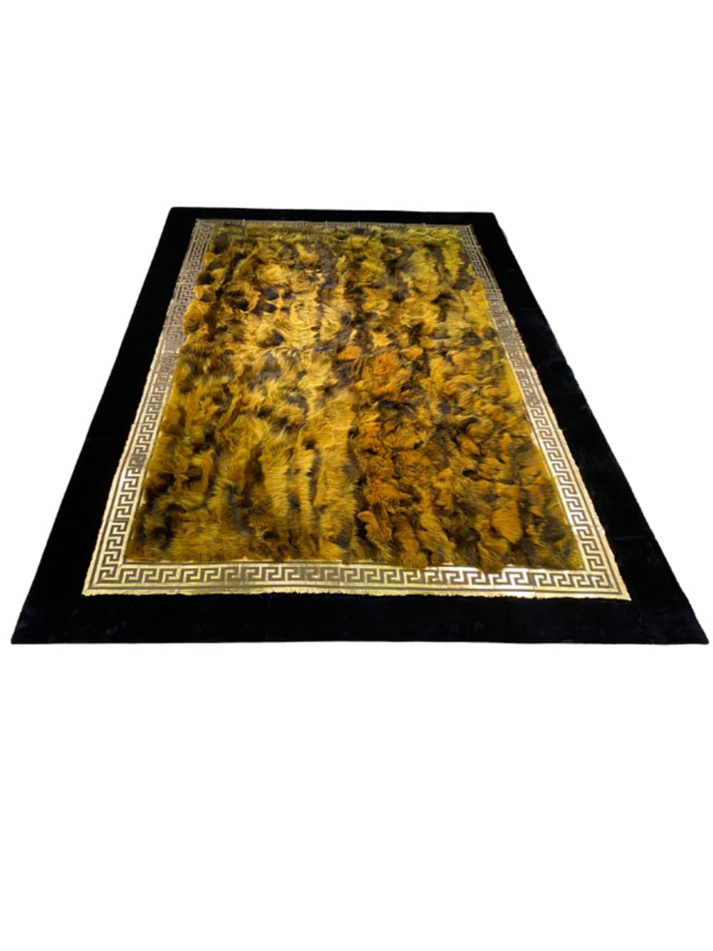 Bienna Fur Kaymaz Taban Doğal Kürk Halı / Kilim