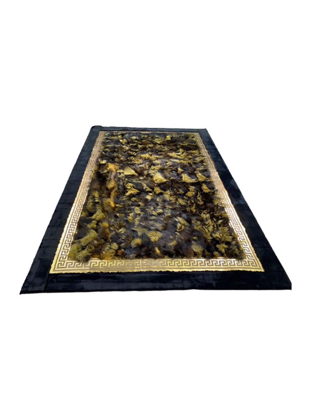 Bienna Fur Kaymaz Taban Doğal Kürk Halı / Kilim