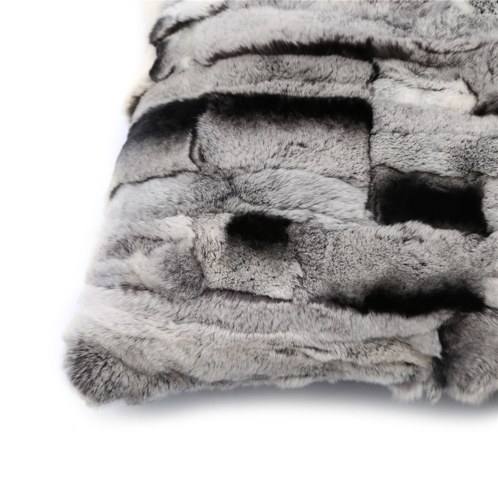 Gri Siyah Doğal Toskana Yastık