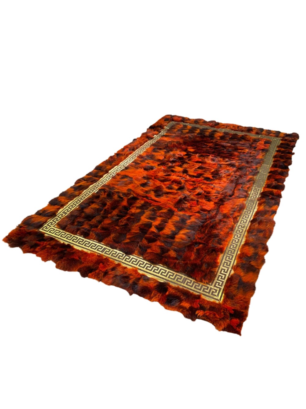 Bienna Fur Kaymaz Taban Doğal Kürk Halı / Kilim