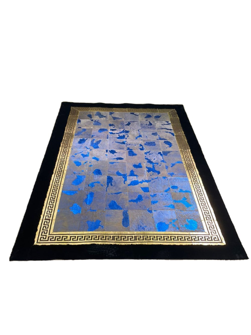 Bienna Fur Kaymaz Taban Hamteks Doğal Deri Halı / Kilim